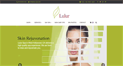 Desktop Screenshot of lulurspa.com